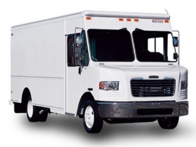 Azimuth step van platform