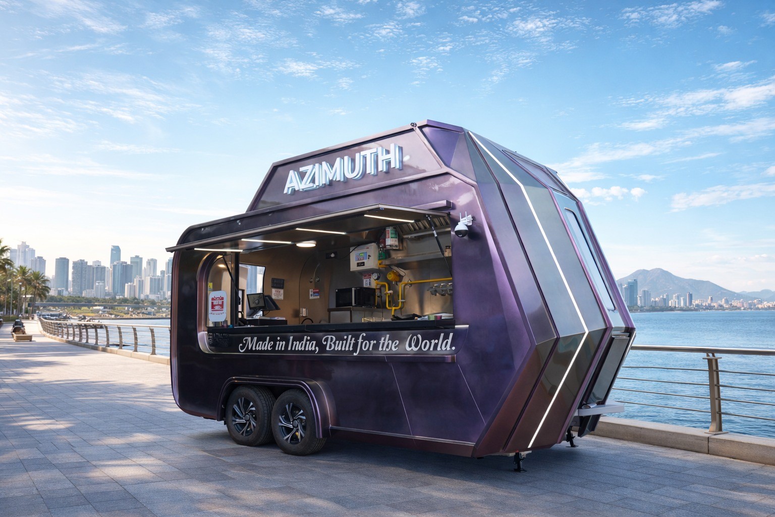 OneAzimuth — Azimuth mobile unit: Made in India, Built for the World